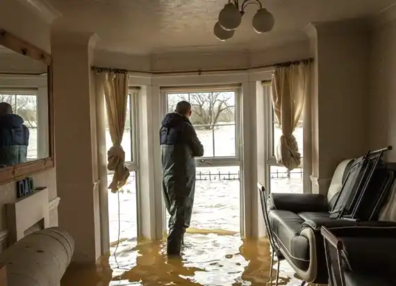 water damage restoration service Kouts